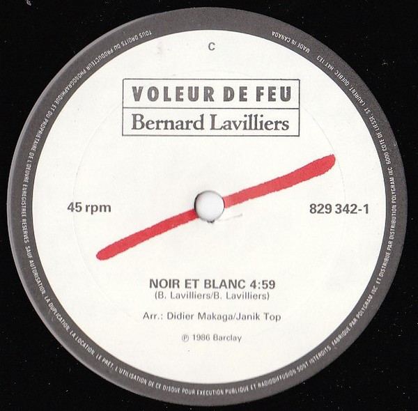 Bernard Lavilliers - Voleur De Feu (2LP) [Vinyl] | Barclay (829 342-1) - 4