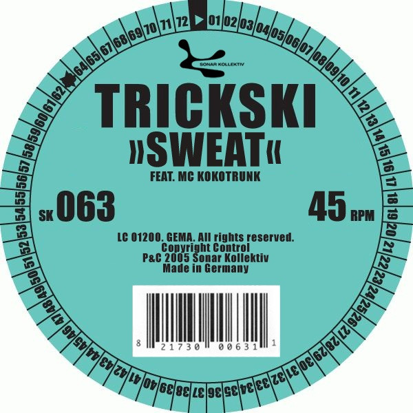 Trickski - Sweat / Sunshine Fu*k | Sonar Kollektiv (SK063)