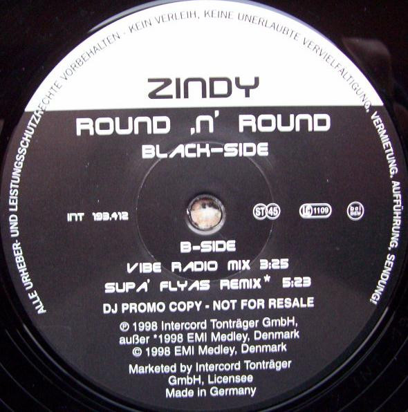 Zindy - Round 'N' Round | Intercord Tonträger GmbH (INT 193.412) - 2 Zindy - Round 'N' Round | Intercord Tonträger GmbH (INT 193.412) - 2