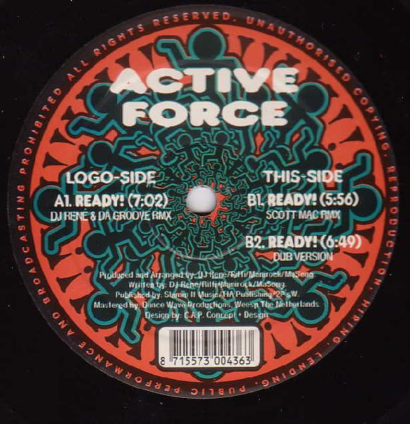Active Force - Ready! | 2Dance2 Records (2DANCE2 001) - 2 Active Force - Ready! | 2Dance2 Records (2DANCE2 001) - 2