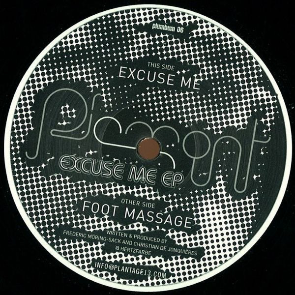 Piemont - Excuse Me EP | Plumbum (Plumbum 06) - main