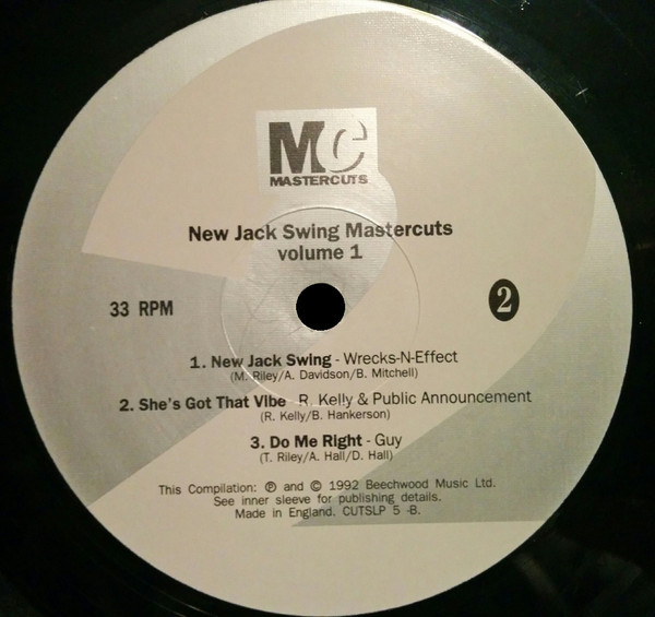 Various - New Jack Swing Mastercuts Volume 1 | Mastercuts (CUTSLP 5) - 3