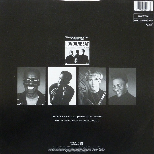 Londonbeat - 9 A.M. | Anxious Records (ANX T 008) - 2 Londonbeat - 9 A.M. | Anxious Records (ANX T 008) - 2