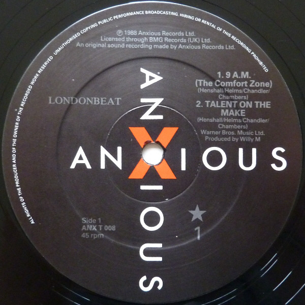 Londonbeat - 9 A.M. | Anxious Records (ANX T 008) - 3 Londonbeat - 9 A.M. | Anxious Records (ANX T 008) - 3