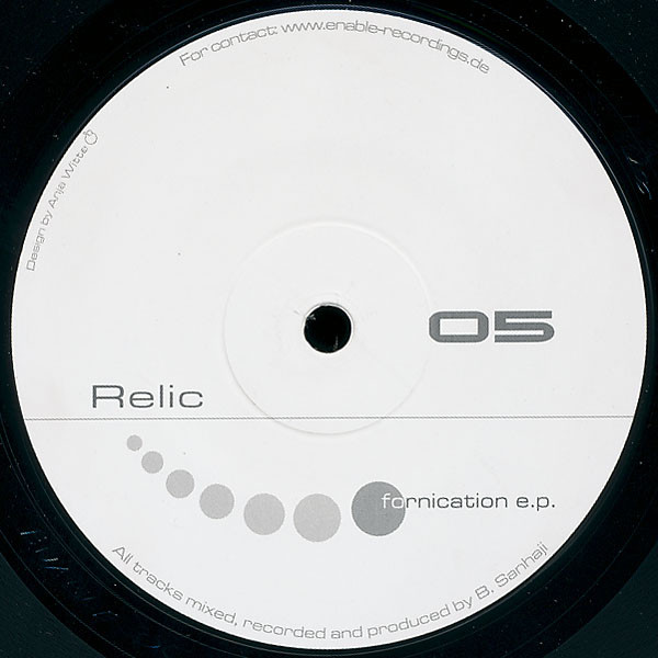 Relic - Fornication E.P. | Enable Recordings (EN 05)