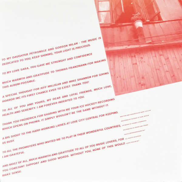 Horror Inc. - Briefly Eternal | Perlon (PERL 95) - 9 Horror Inc. - Briefly Eternal | Perlon (PERL 95) - 9