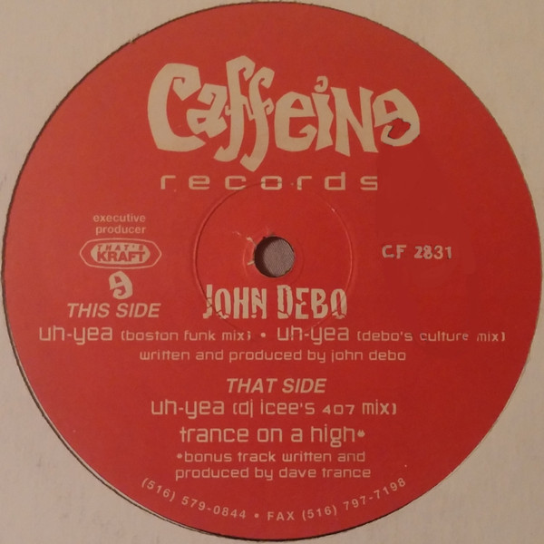 John Debo - Uh-Yea | Caffeine Records (CF 2831) - 2 John Debo - Uh-Yea | Caffeine Records (CF 2831) - 2