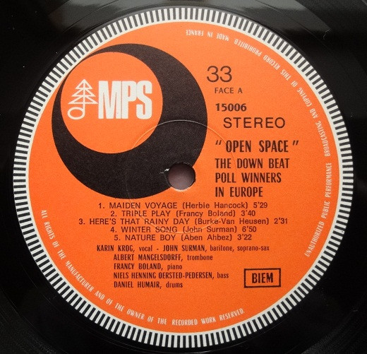 Open Space (The Down Beat Poll Winners In Europe)