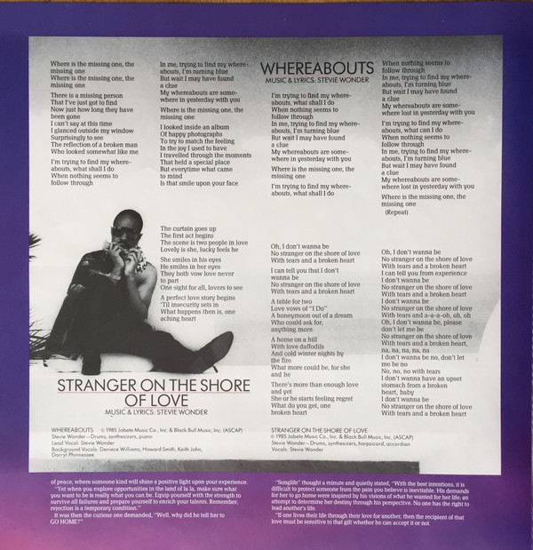 Stevie Wonder - In Square Circle | Motown (ZL 72005) - 11 Stevie Wonder - In Square Circle | Motown (ZL 72005) - 11