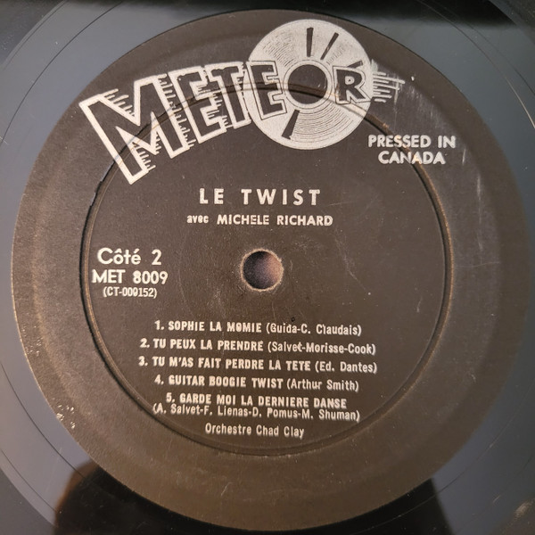 Michèle Richard - Le Twist | Meteor (MET 8009) - 4 Michèle Richard - Le Twist | Meteor (MET 8009) - 4