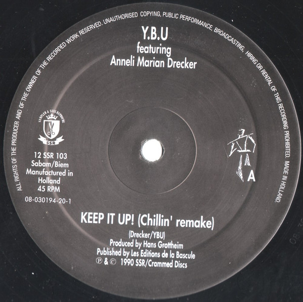 YBU Featuring Anneli Drecker - Keep It Up! | SSR (12 SSR 103)