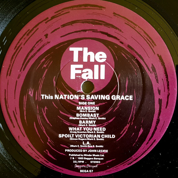 The Fall - This Nation's Saving Grace | Beggars Banquet (BEGA 67) - 4 The Fall - This Nation's Saving Grace | Beggars Banquet (BEGA 67) - 4