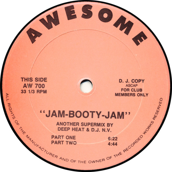 Various - Jam-Booty-Jam | Awesome (AW 700) - main