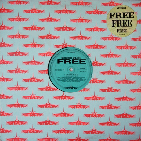 Deborah Wilson - Free | Stealth Records (STR 6093) - main Deborah Wilson - Free | Stealth Records (STR 6093) - main