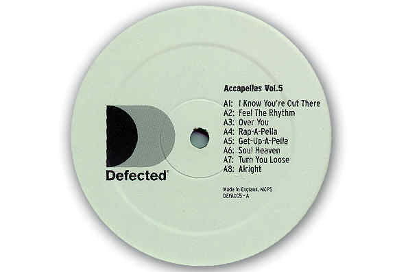 Various - Defected Accapellas Vol.5 | Defected (DEFACC5)