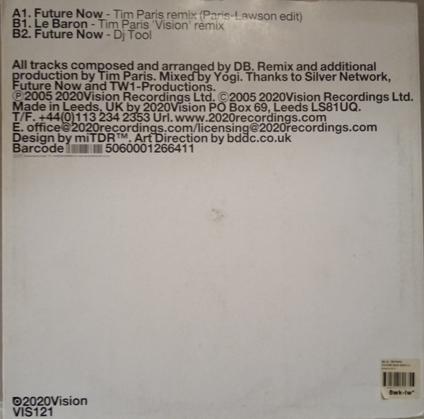 DB vs. Tim Paris - Future Now | 20:20 Vision (VIS121) - 2 DB vs. Tim Paris - Future Now | 20:20 Vision (VIS121) - 2
