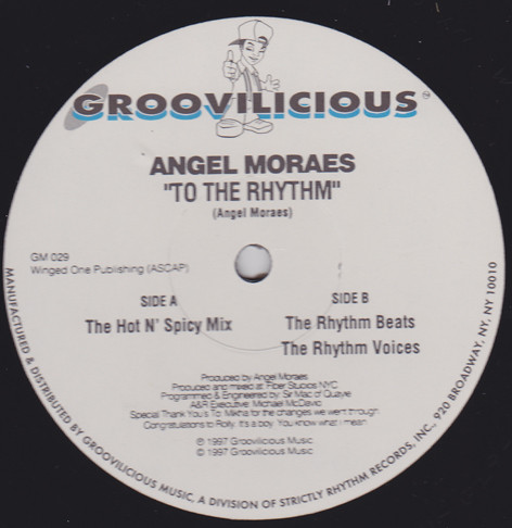 Angel Moraes - To The Rhythm | Groovilicious (GM 029)