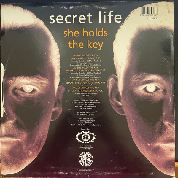 Secret Life - She Holds The Key | Pulse-8 Records (12 LOSE 58) - 2
