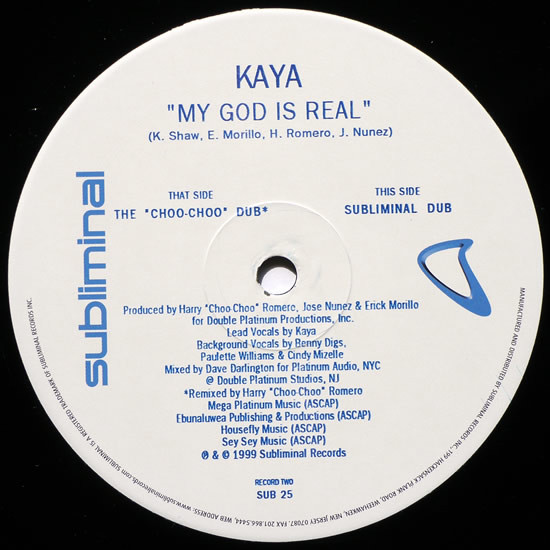 Kaya - My God Is Real | Subliminal (SUB 25) - 3