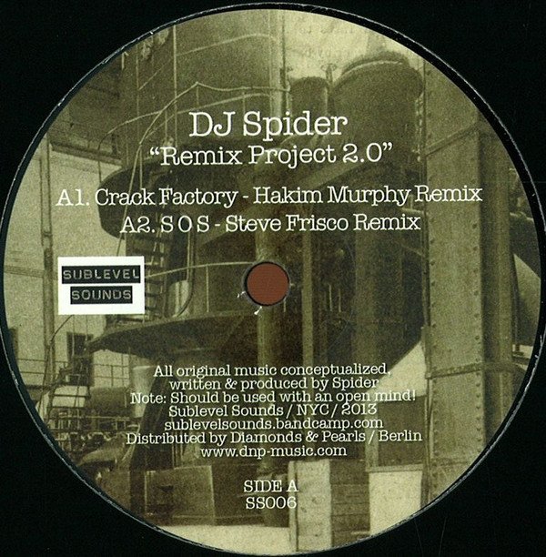 DJ Spider - Remix Project 2.0 | Sublevel Sounds (SS006) - main DJ Spider - Remix Project 2.0 | Sublevel Sounds (SS006) - main