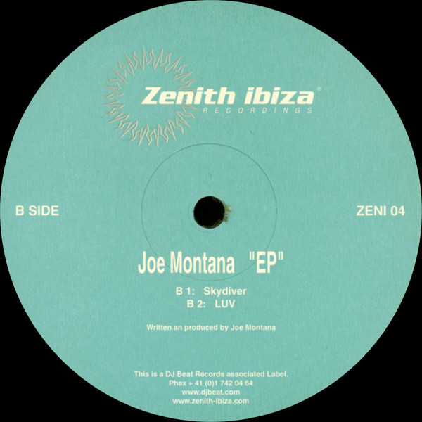 Joe Montana - EP | Zenith Ibiza (ZENI 04) - 2 Joe Montana - EP | Zenith Ibiza (ZENI 04) - 2
