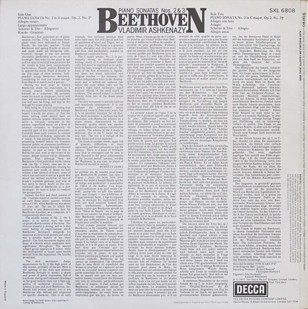 Piano Sonatas Nos. 2&3