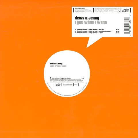 Denis & Jerry - I Get What I Want | Milk & Sugar Recordings (MSR 084) - main Denis & Jerry - I Get What I Want | Milk & Sugar Recordings (MSR 084) - main