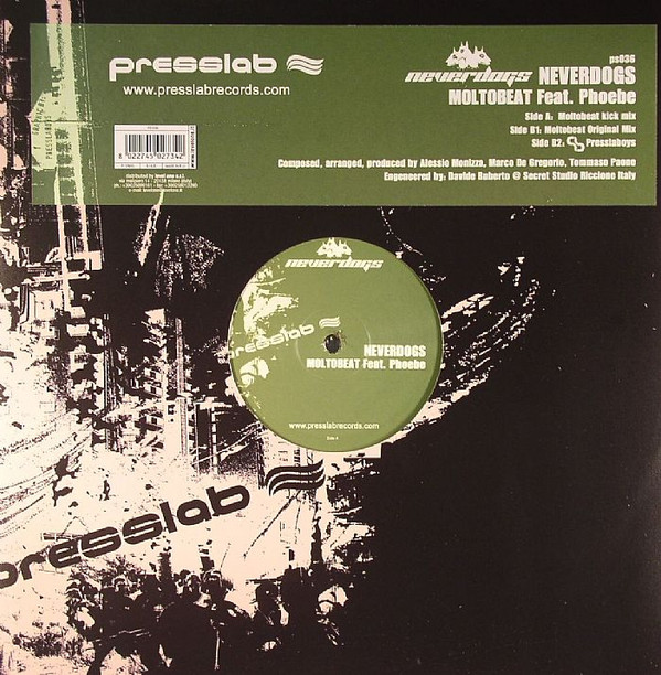 Neverdogs Feat. Phoebe - Moltobeat | Presslab Records (ps036) - main Neverdogs Feat. Phoebe - Moltobeat | Presslab Records (ps036) - main