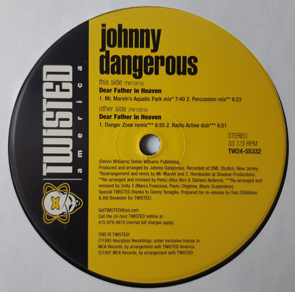 Johnny Dangerous - Dear Father In Heaven | Twisted America Records (TW24-55332) - 3 Johnny Dangerous - Dear Father In Heaven | Twisted America Records (TW24-55332) - 3