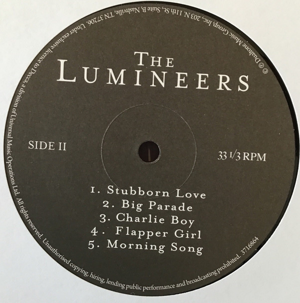The Lumineers - The Lumineers | Dualtone (3716864) - 5