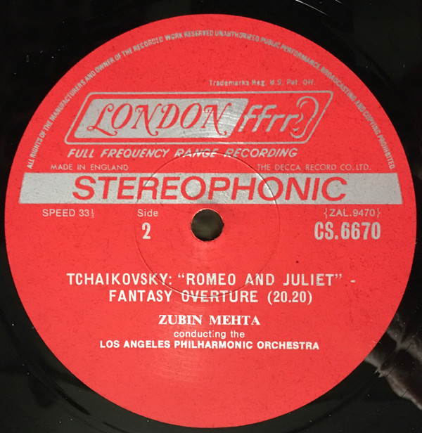1812 Overture / Romeo And Juliet
