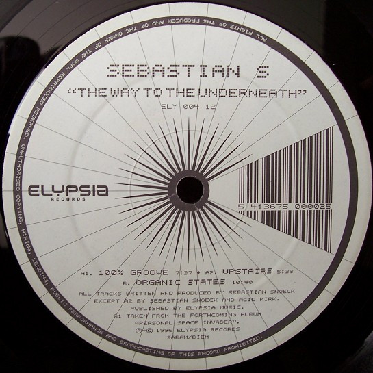 Sebastian S - The Way To The Underneath | Elypsia (ELY 004 12)