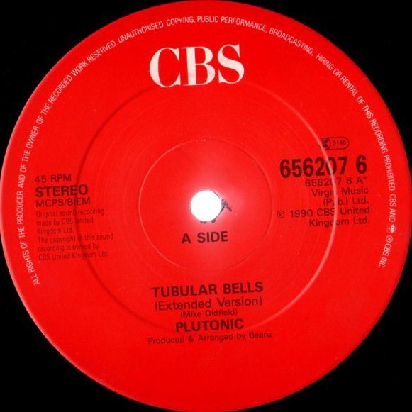 Plutonic - Tubular Bells | CBS (656207 6) - 3