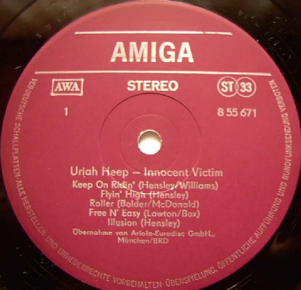 Uriah Heep - Innocent Victim | AMIGA (8 55 671) - 3 Uriah Heep - Innocent Victim | AMIGA (8 55 671) - 3