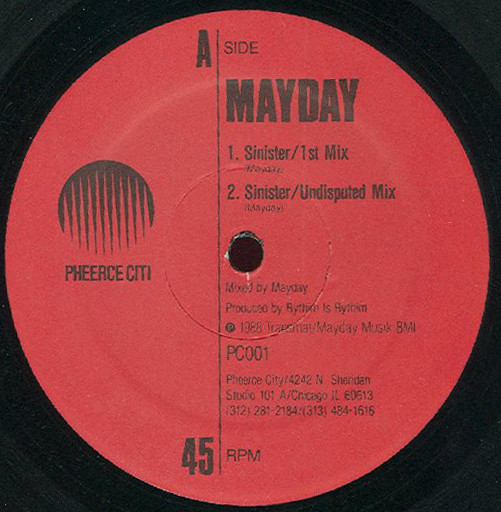 Mayday - Sinister | Pheerce Citi (PC001) - main Mayday - Sinister | Pheerce Citi (PC001) - main