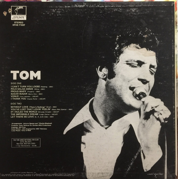 Tom Jones - Tom | Parrot (XPAS 71037) - 2
