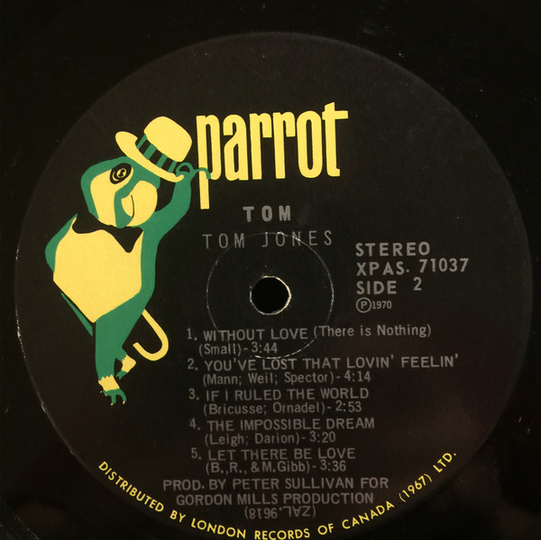 Tom Jones - Tom | Parrot (XPAS 71037) - 4