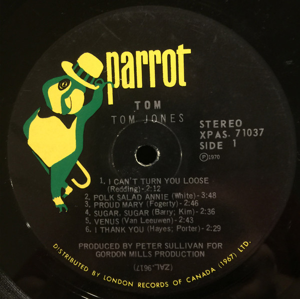 Tom Jones - Tom | Parrot (XPAS 71037) - 3