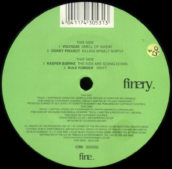 Various - Finery EP | Fine. (FOR 3053 1) - 3 Various - Finery EP | Fine. (FOR 3053 1) - 3