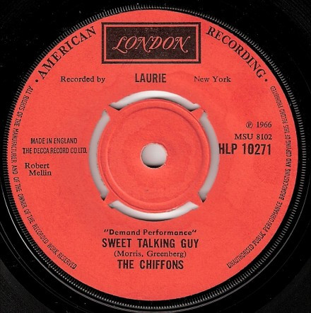 The Chiffons - One Fine Day | London Records (HLP 10271) - 2
