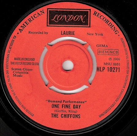 The Chiffons - One Fine Day | London Records (HLP 10271) - main