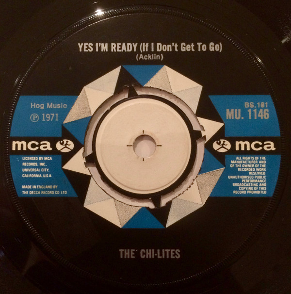 The Chi-Lites - Have You Seen Her | MCA Records (MU. 1146) - 2