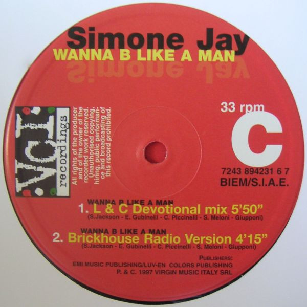 Simone Jay - Wanna B Like A Man | VCI Recordings (7243 894 2316 7) - 4 Simone Jay - Wanna B Like A Man | VCI Recordings (7243 894 2316 7) - 4