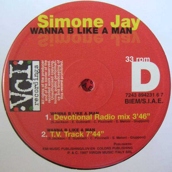 Simone Jay - Wanna B Like A Man | VCI Recordings (7243 894 2316 7) - 5 Simone Jay - Wanna B Like A Man | VCI Recordings (7243 894 2316 7) - 5