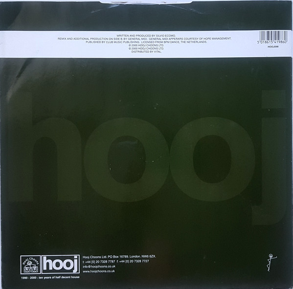 Silvio Ecomo - Standing | Hooj Choons (HOOJ098) - 2