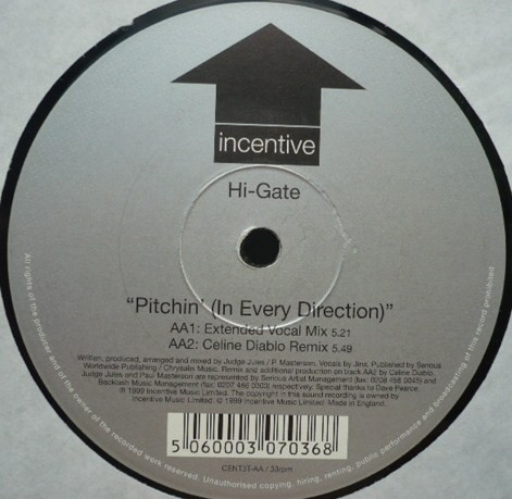 Hi-Gate - Pitchin' (In Every Direction) (Mixes By Hi-Gate And Celine Diablo) | Incentive (CENT3T) - 3 Hi-Gate - Pitchin' (In Every Direction) (Mixes By Hi-Gate And Celine Diablo) | Incentive (CENT3T) - 3