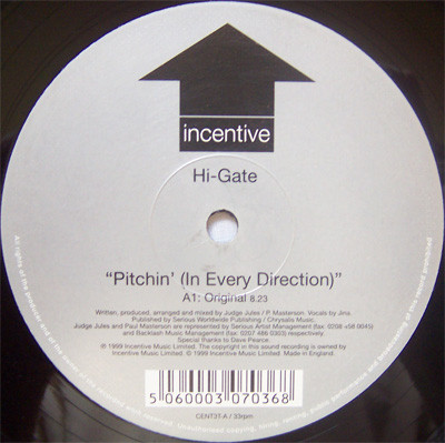 Hi-Gate - Pitchin' (In Every Direction) (Mixes By Hi-Gate And Celine Diablo) | Incentive (CENT3T) - 2 Hi-Gate - Pitchin' (In Every Direction) (Mixes By Hi-Gate And Celine Diablo) | Incentive (CENT3T) - 2