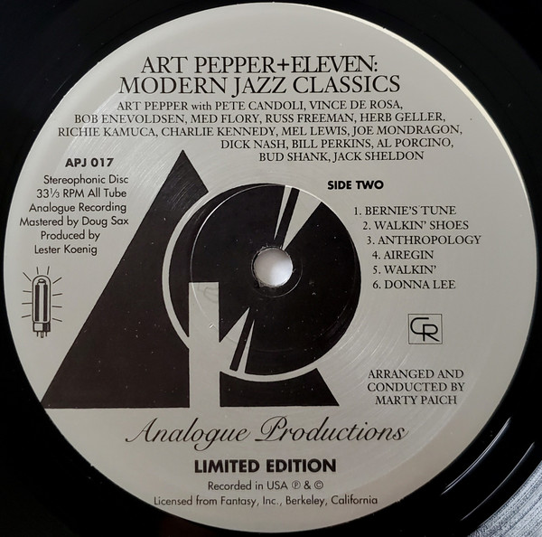 Art Pepper + Eleven (Modern Jazz Classics)