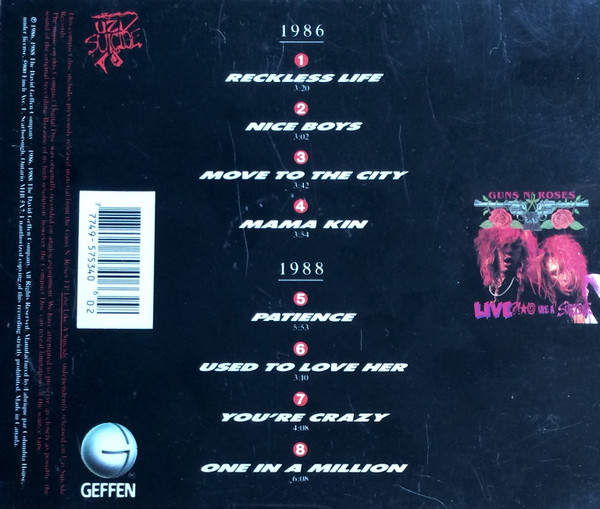 Guns N' Roses - G N' R Lies | Geffen Records (GEFD 24198) - 2 Guns N' Roses - G N' R Lies | Geffen Records (GEFD 24198) - 2