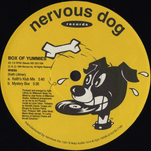 Box Of Yummies - Whena | Nervous Dog Records (ND 20118)